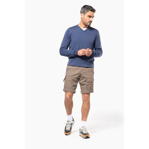 Pantalon 2 en 1 multipoches homme