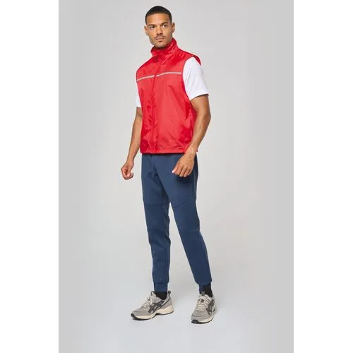Runner - gilet d'entraînement dos filet unisexe