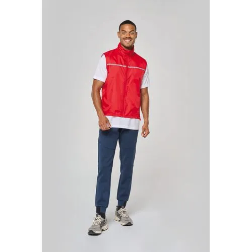 Runner - gilet d'entraînement dos filet unisexe