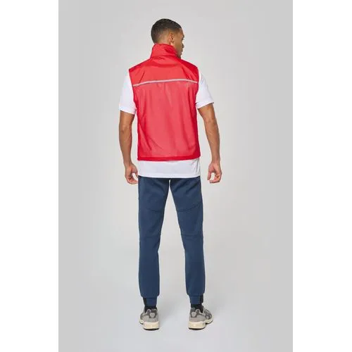 Runner - gilet d'entraînement dos filet unisexe