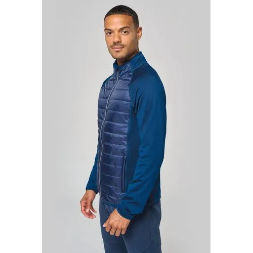 Veste sport bi-matière unisexe 1 Veste sport bi-matière unisexe