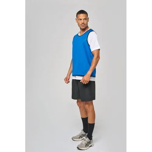 Chasuble de rugby réversible unisexe