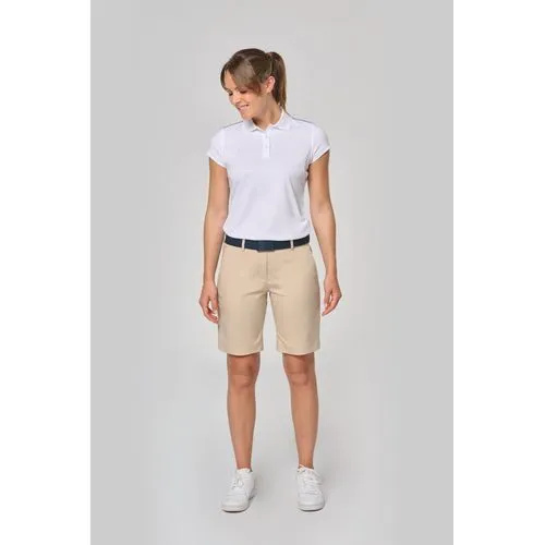 Polo manches courtes femme