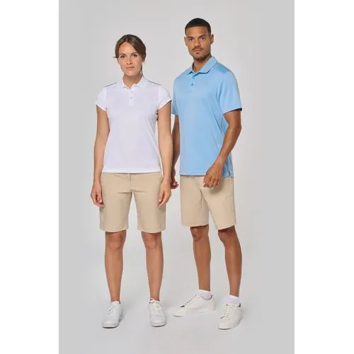 Polo manches courtes femme