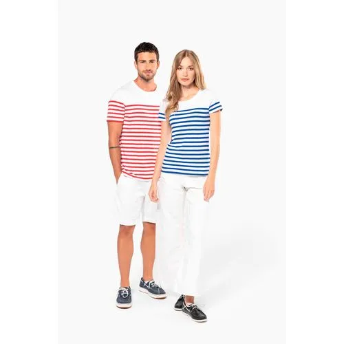 T-shirt marin col rond Bio homme 8 T-shirt marin col rond Bio femme