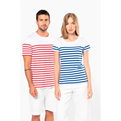 T-shirt marin col rond Bio homme 6 T-shirt marin col rond Bio femme