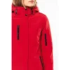 Parka softshell doublée capuche femme