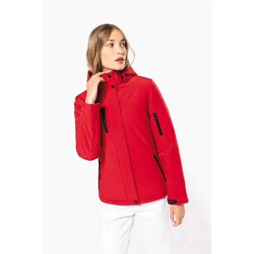 Parka softshell doublée capuche femme