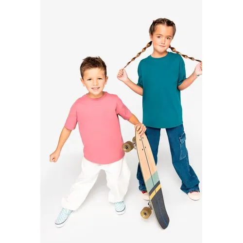 T-shirt écoresponsable à épaules tombantes enfant 3 T-shirt écoresponsable à épaules tombantes enfant