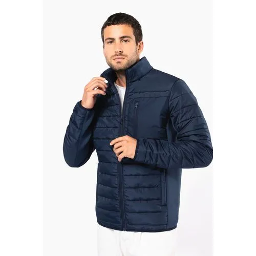 Veste bi-matière homme