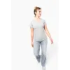 T-shirt col V manches courtes femme