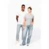 T-shirt col V manches courtes femme