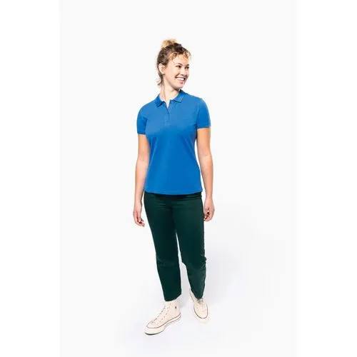 Polo piqué Bio180 femme 4 Polo piqué Bio180 femme