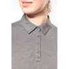 Polo jersey manches longues femme