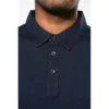 Polo jersey manches longues homme