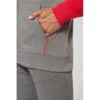 Veste molleton zippée capuche bicolore unisexe 11 Veste molleton zippée capuche bicolore unisexe