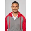 Veste molleton zippée capuche bicolore unisexe 9 Veste molleton zippée capuche bicolore unisexe