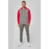 Veste molleton zippée capuche bicolore unisexe 5 Veste molleton zippée capuche bicolore unisexe