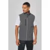 Veste softshell sport manches amovibles unisexe