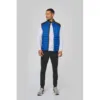 Veste sport bi-matière sans manches unisexe