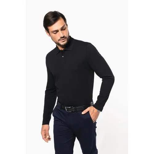 Polo Supima® manches longues homme 3 Polo Supima® manches longues homme