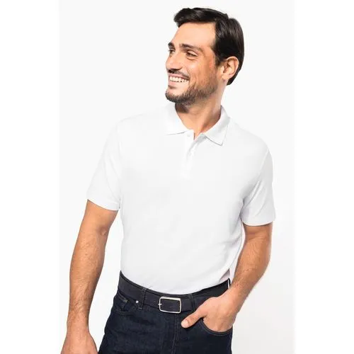 Polo Supima® manches courtes homme