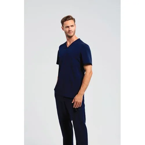 Tunique stretch manches courtes homme