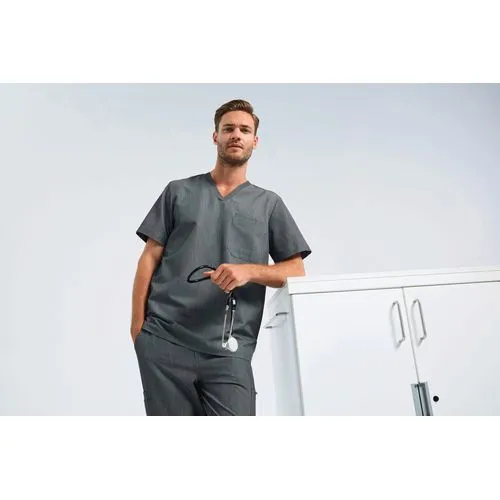 Tunique stretch manches courtes homme