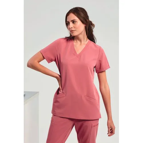 Tunique stretch manches courtes femme