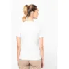 T-shirt Supima® col V manches courtes femme