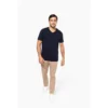 T-shirt Supima® col V manches courtes homme