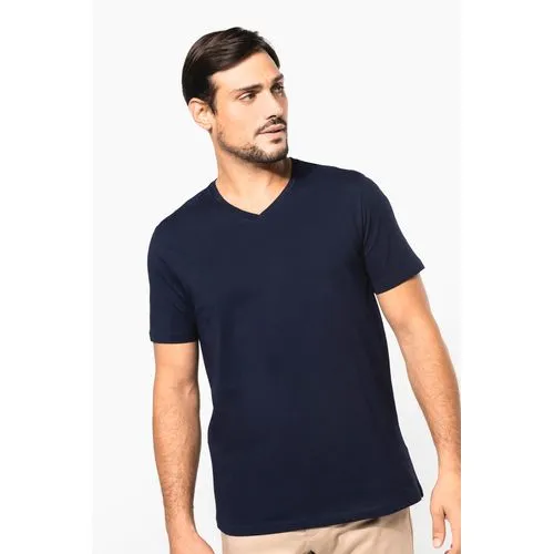 T-shirt Supima® col V manches courtes homme