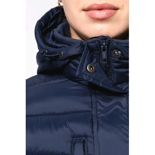 Parka doudoune légère à capuche femme