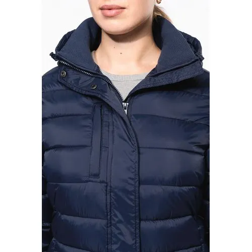 Parka doudoune légère à capuche femme