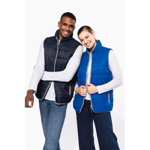 Bodywarmer matelassé unisexe