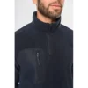 Polaire écoresponsable col zippé unisexe