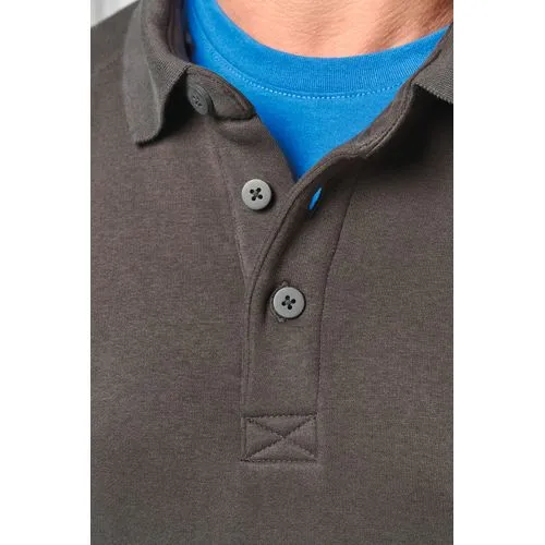 Sweat-shirt col polo homme