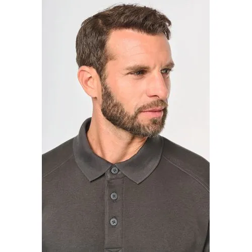 Sweat-shirt col polo homme