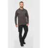 Sweat-shirt col polo homme