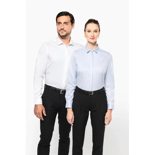 Chemise twill manches longues homme