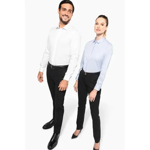 Chemise twill manches longues homme