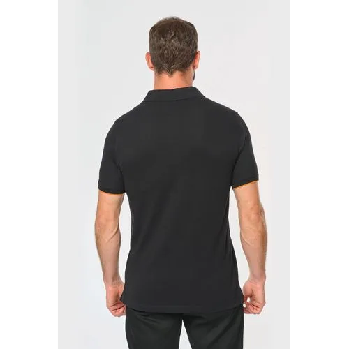 Polo Day To Day contrasté manches courtes homme