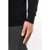 Pull Mérinos col roulé homme