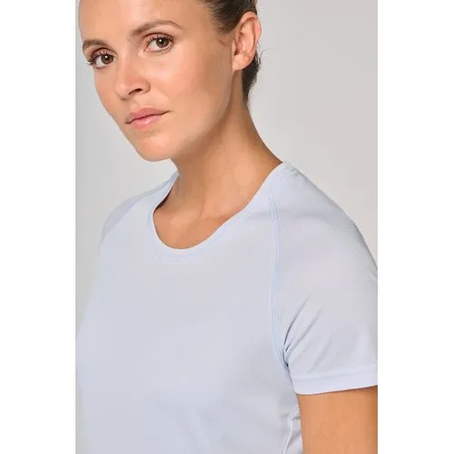 T-shirt de sport à col rond recyclé femme
