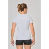 T-shirt de sport à col rond recyclé femme