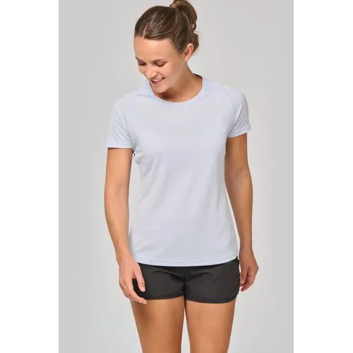T-shirt de sport à col rond recyclé femme