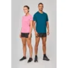 T-shirt de sport à col rond recyclé homme