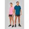 T-shirt de sport à col rond recyclé homme