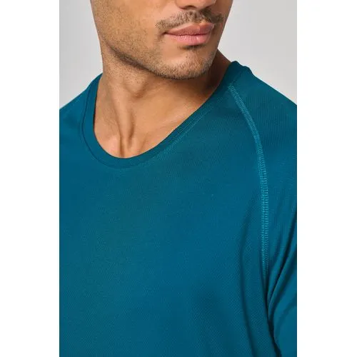 T-shirt de sport à col rond recyclé homme