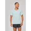 T-shirt de sport à col rond recyclé homme